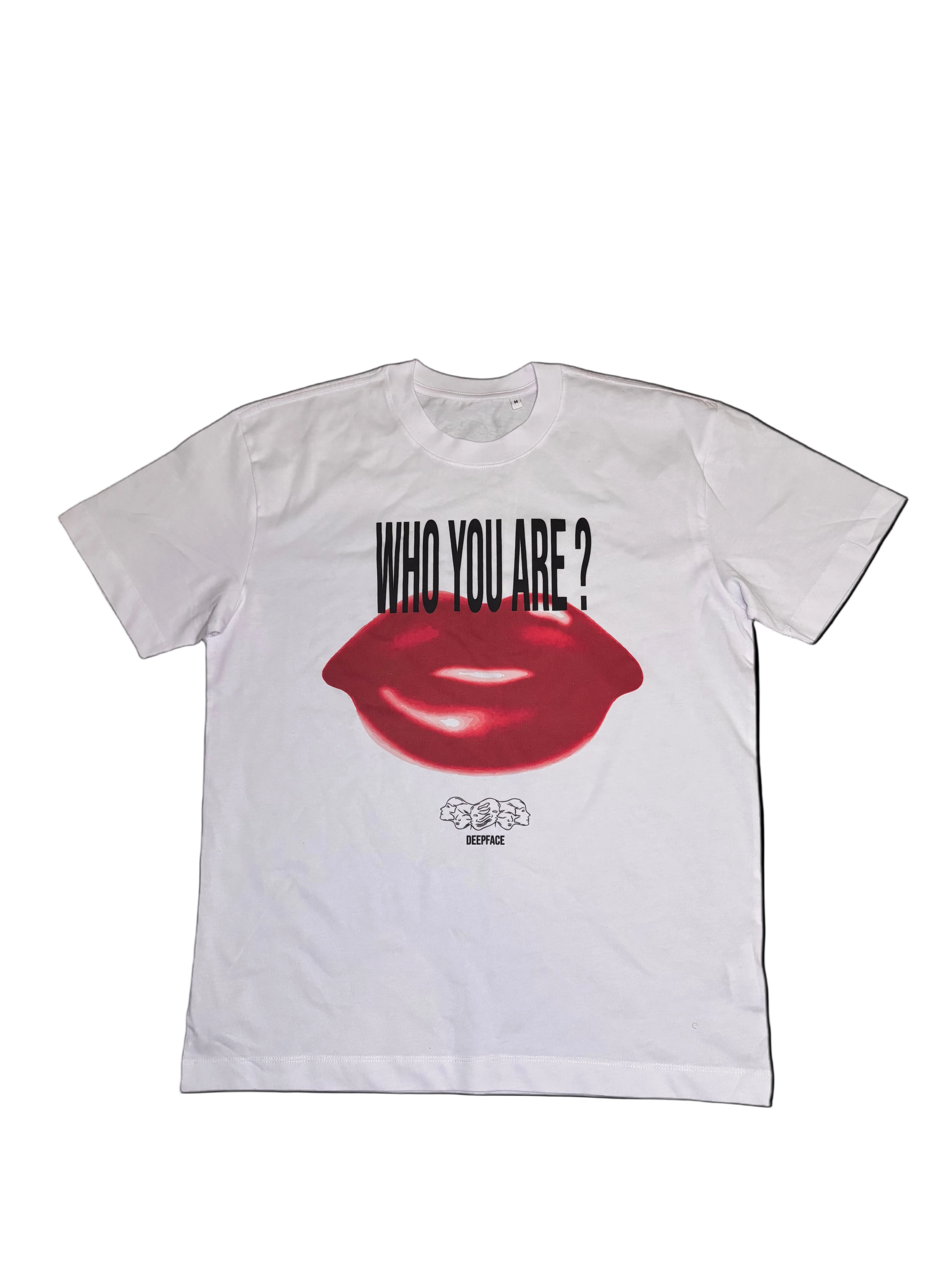 “WHO YOU ARE ?” [White] Tee