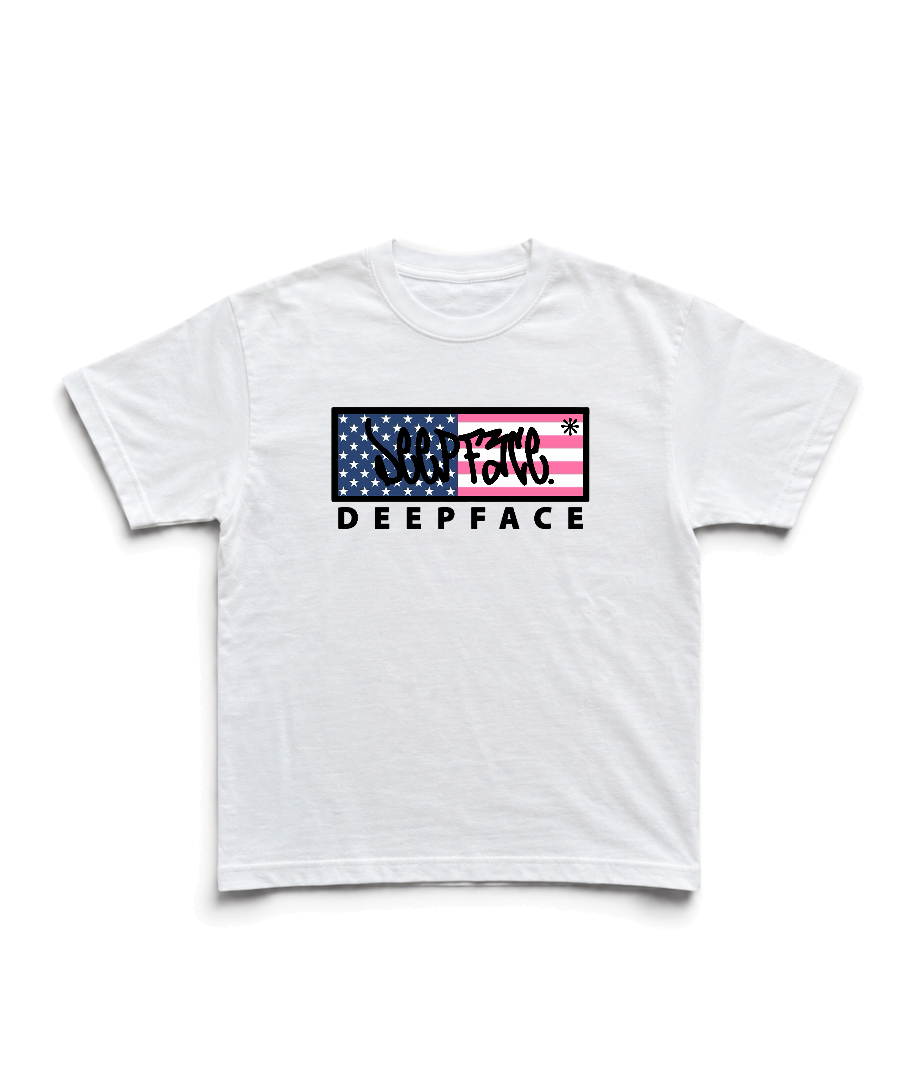 "Pink USA" Basic Tee (Copie)