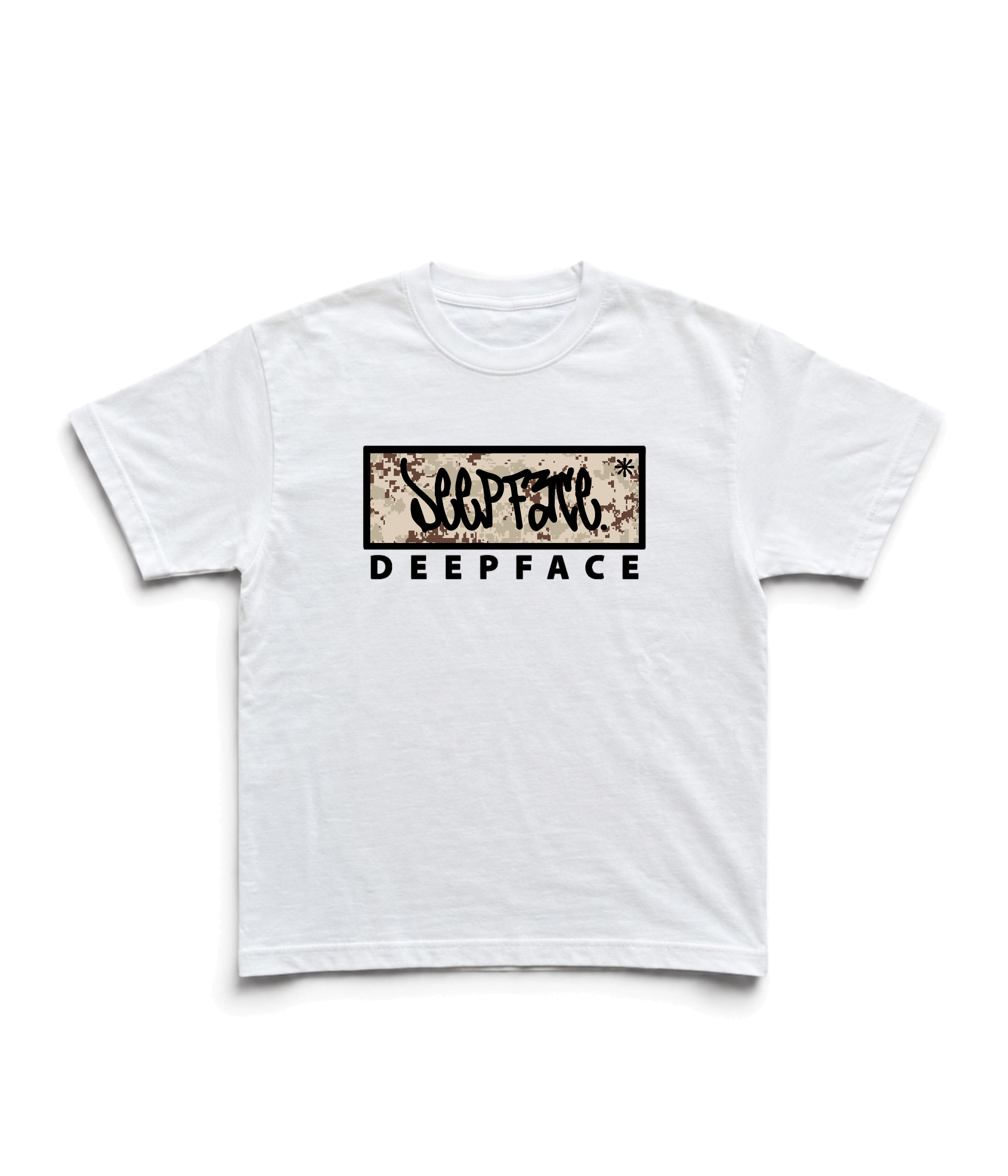 "Brown Camo" Basic Tee
