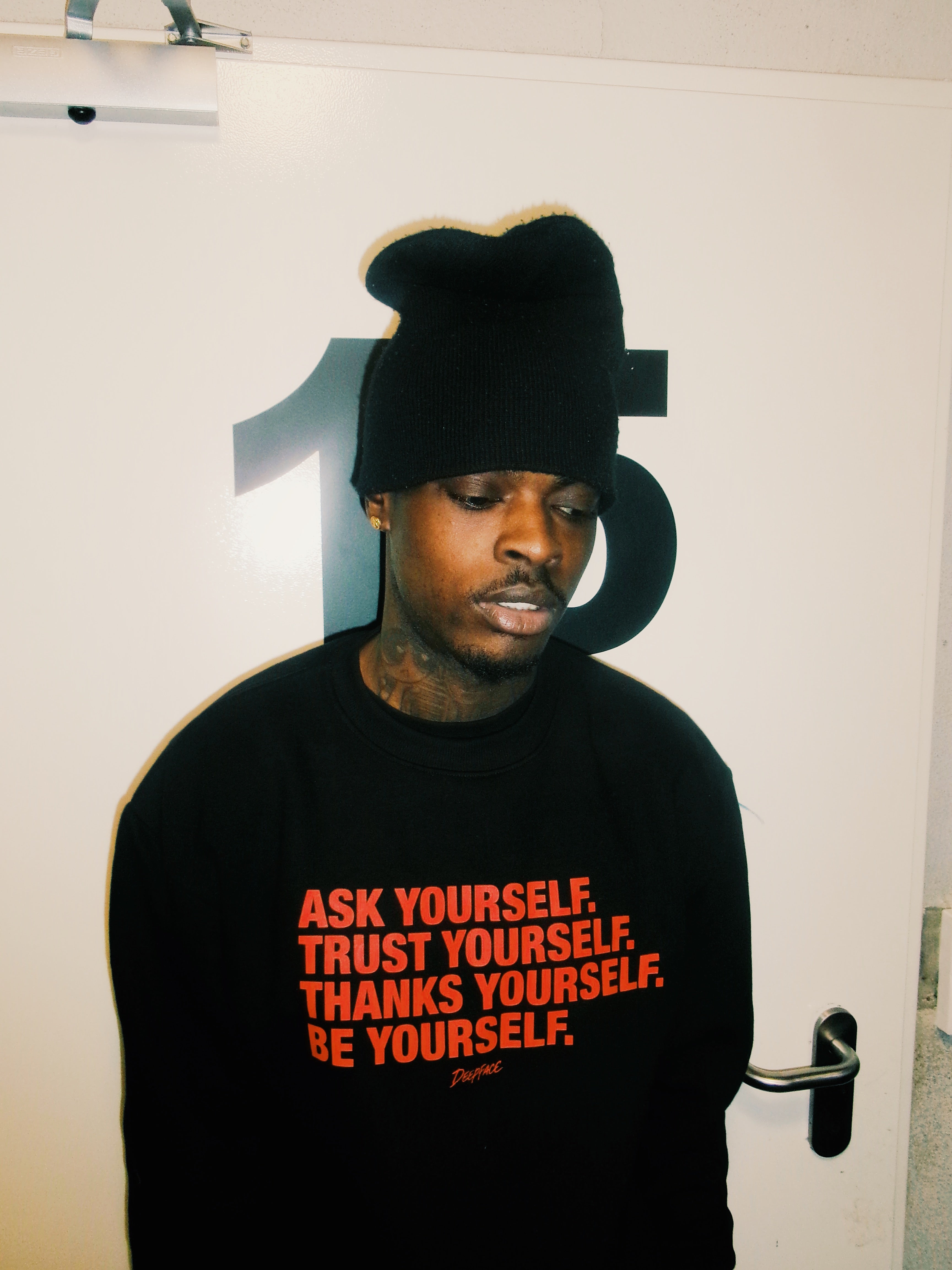 Just be yourself hoodie